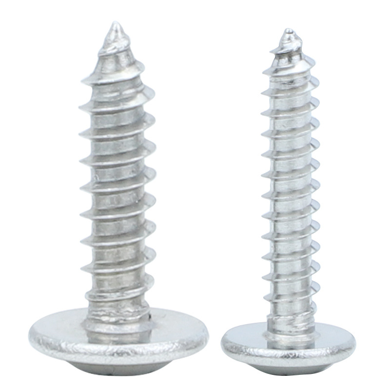 304不锈钢PWA带垫梅花头自攻螺丝梅花槽带介子螺丝钉M2/M3/M4/M5 - 图2