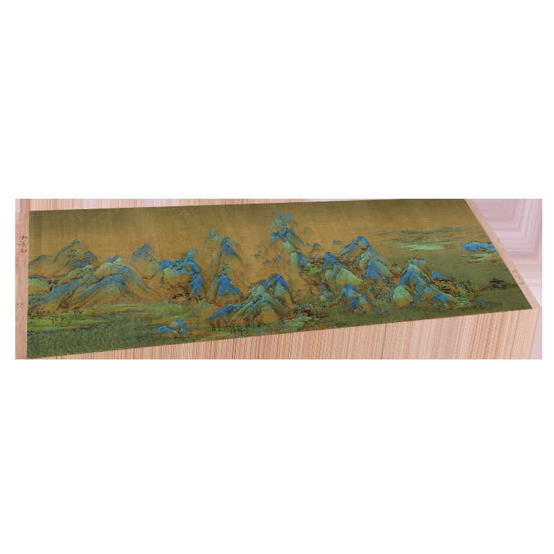 竹制桌旗桌垫新中式禅意茶席茶台桌布防水茶旗茶布茶桌垫布防烫伤 - 图3