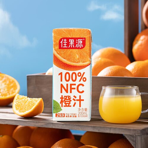 山姆佳果源100%NFC橙汁非浓缩鲜榨饮料健康果汁正品会员超市代购 - 图1