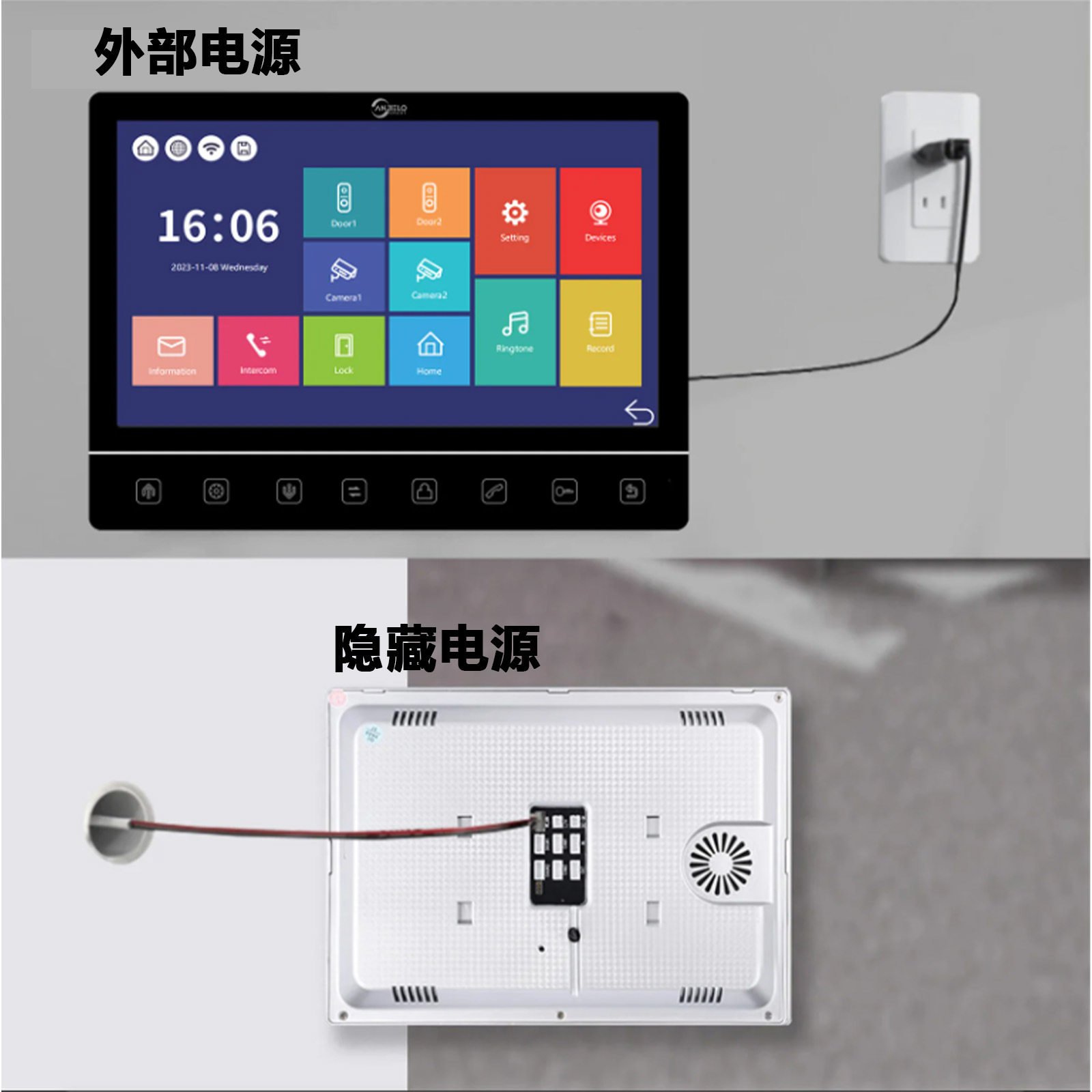 anjielosmart1080P可视对讲双向语音智能家居远程解锁智能门铃,淘宝优惠券,粉丝福利购,淘宝优惠卷