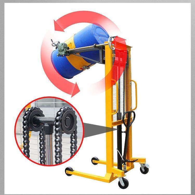 油桶升高倒料车称重液压叉车圆桶翻转装卸车铁桶塑料桶搬运车,淘宝优惠券,粉丝福利购,淘宝优惠卷