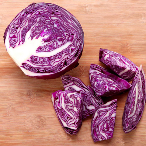 【廊下滋味】紫甘蓝650g紫包菜紫色球生菜红紫椰菜新鲜沙拉食材,淘宝优惠券,粉丝福利购,淘宝优惠卷