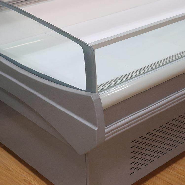 鲜肉柜新款平口玻璃敞开式猪肉冷藏保鲜展示柜商用风冷熟食柜,淘宝优惠券,粉丝福利购,淘宝优惠卷