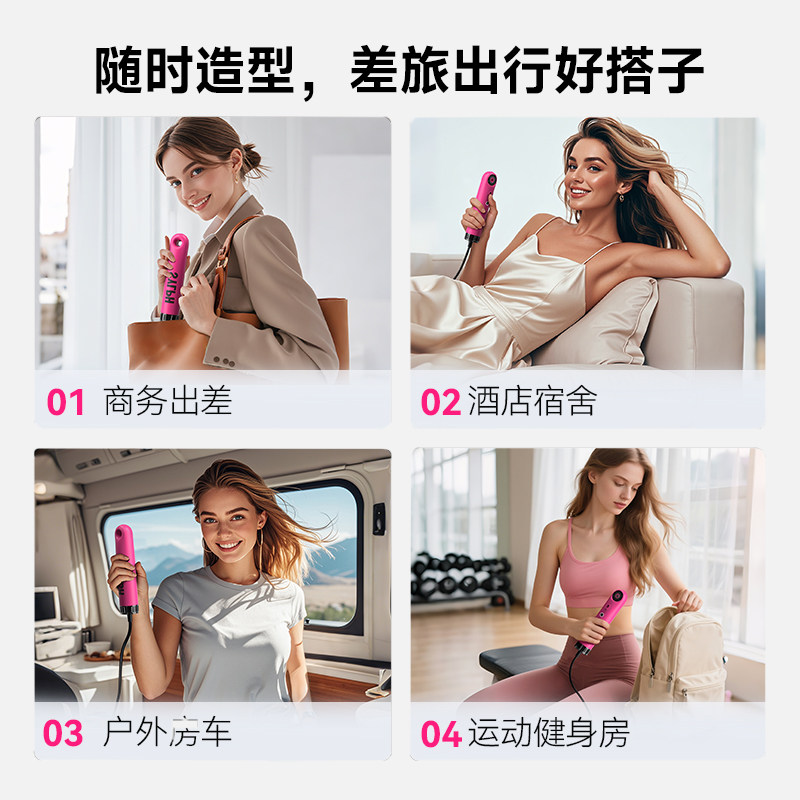 【免费试用】SYLPH仙如吹风机迷你便携出差旅行电吹风机家用速干