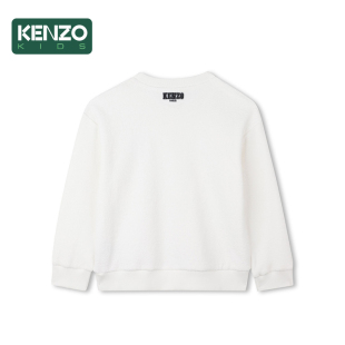 KENZOKIDS童装儿童绒毛抓绒休闲运动衫