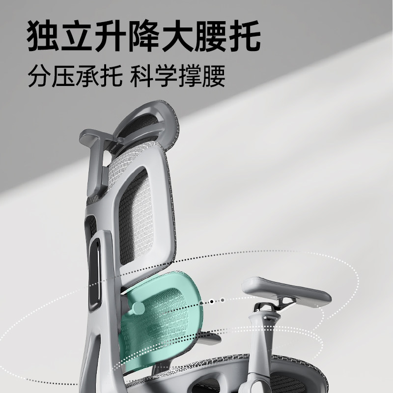 Everseat Flex6Pro人体工学椅电脑椅办公电竞椅护腰学生午睡久坐