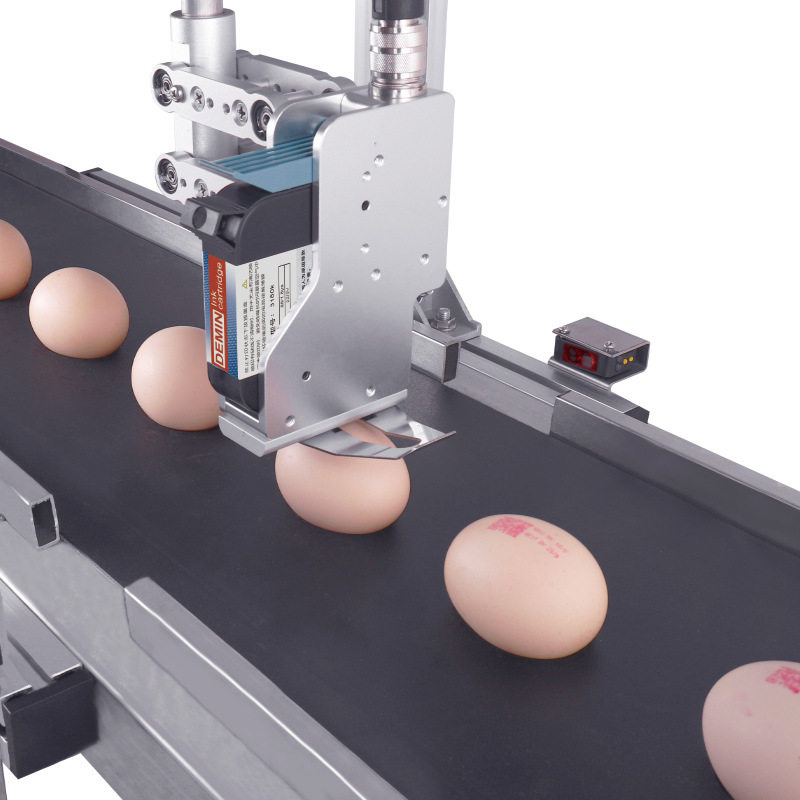 土鸡蛋喷码传送台蛋类打溯源条码生产日期批号输送台喷码输送台,淘宝优惠券,粉丝福利购,淘宝优惠卷