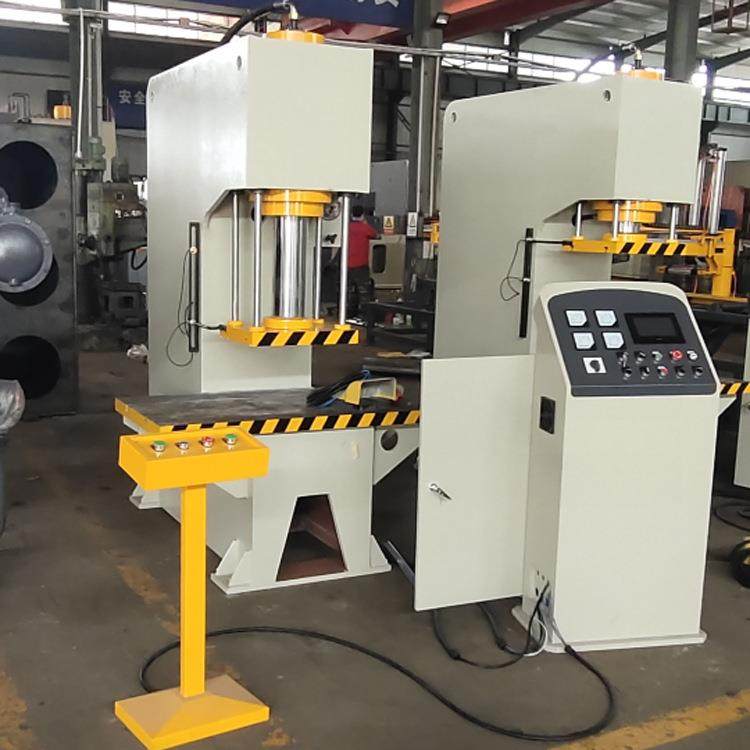 63吨管材压制校直单柱液压机100吨200吨单臂液压机 - 图0