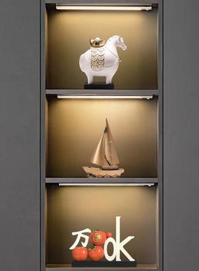 马上有钱领导办公室老板桌面台家居客厅装饰品开 业礼物电视柜摆