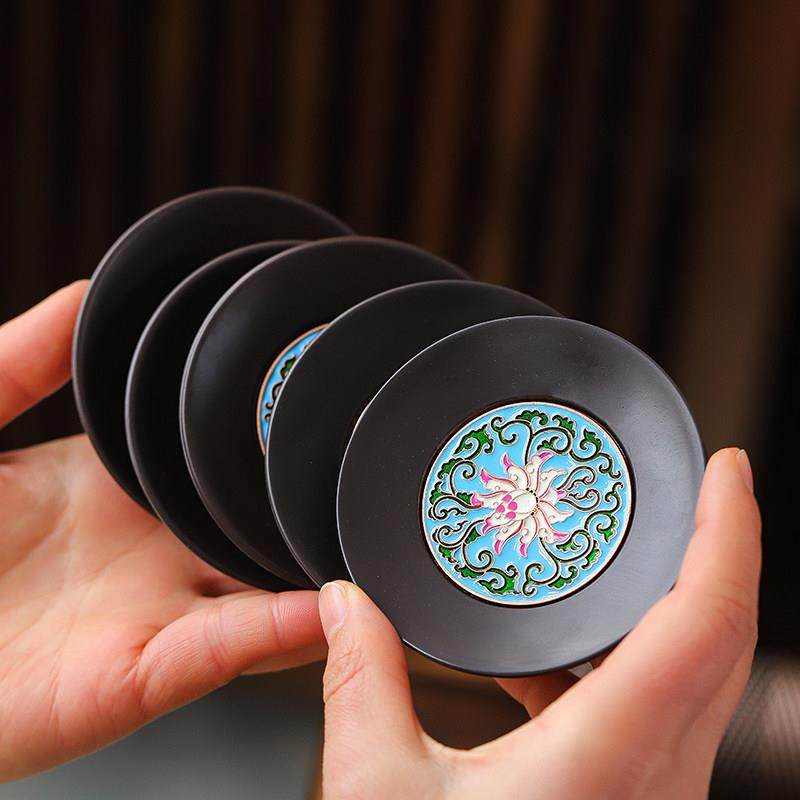 电木杯垫套装茶道隔热垫杯托 托办公室功夫茶具配件家用防滑防烫,淘宝优惠券,粉丝福利购,淘宝优惠卷