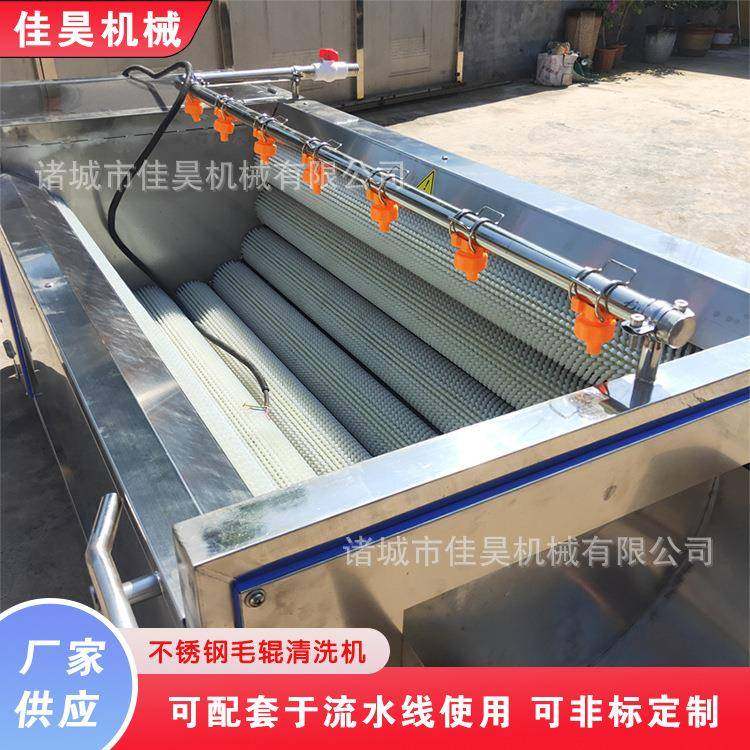 毛辊大姜红薯土豆去皮清洗机净菜毛刷清洗机毛滚全自动脱皮机小型,淘宝优惠券,粉丝福利购,淘宝优惠卷