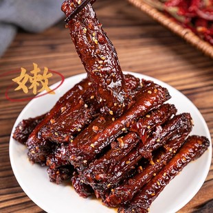 湖南特产爆辣鸭翅中酱板鸭货零食5包