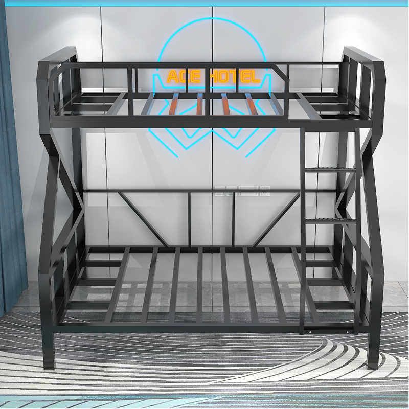 电竞床酒店宾馆上下铺双层铁架高低床学校网吧子母床家用铁架床,淘宝优惠券,粉丝福利购,淘宝优惠卷