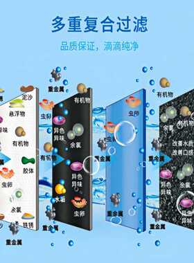 净水器厨下净水机RO反渗透纯水机家用无桶大通量双水直饮机