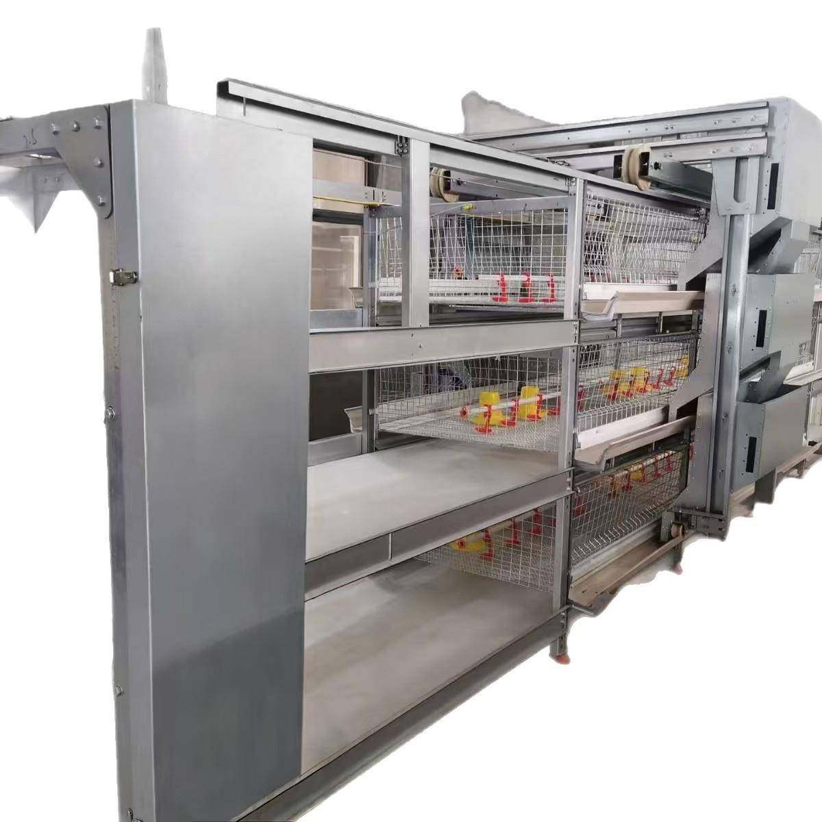 自动化养鸡设备大型养殖鸡舍肉鸡笼投喂养殖镀锌笼阶梯式养鸡设备,淘宝优惠券,粉丝福利购,淘宝优惠卷