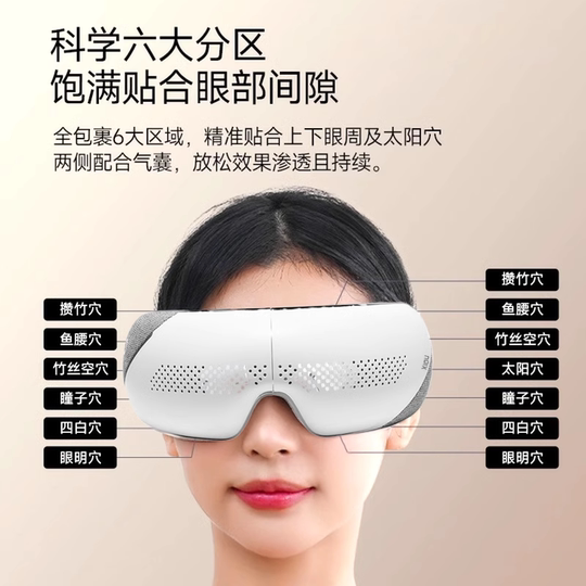 Das Xiou Augenmassagegerät lindert Augenermüdung