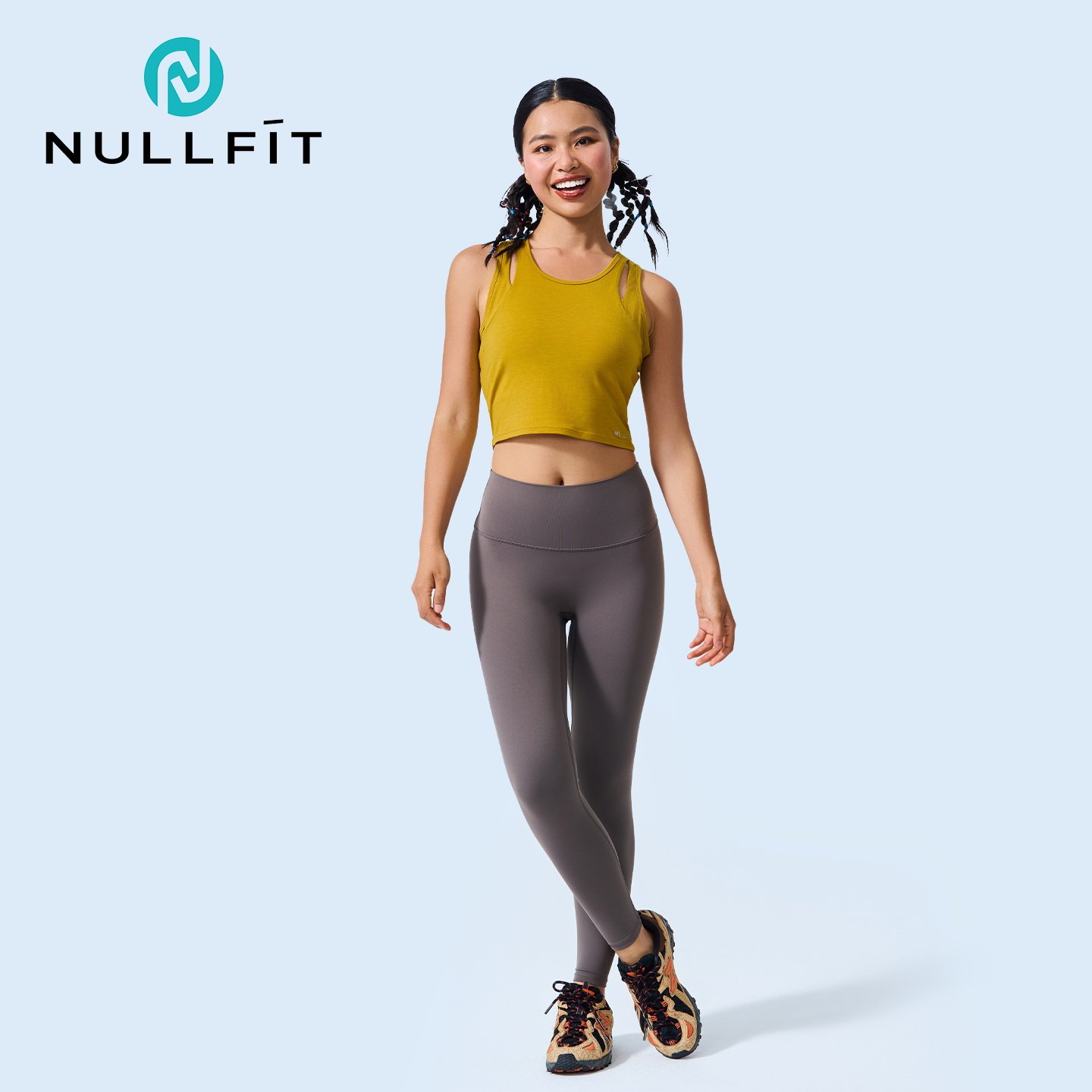 NULLFIT天丝羊毛吊带女式美背文胸一体运动背心自带胸垫速干透气,淘宝优惠券,粉丝福利购,淘宝优惠卷