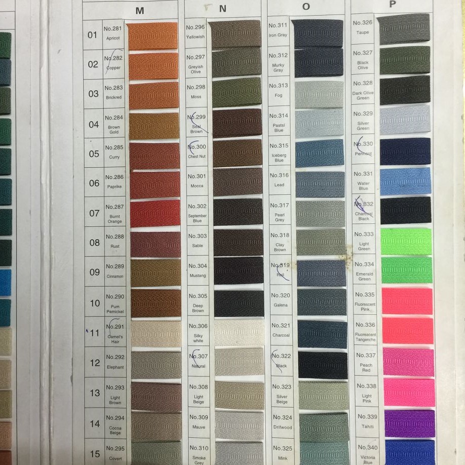 大量供应 拉链色卡 国卡 GCC色卡 国际标准 拉链色卡 潘通色卡 - 图2