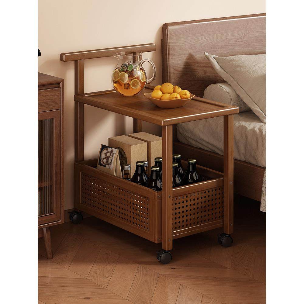 简易家用移动茶几推车小餐车客厅收纳车边几置物架沙发边桌小户型,淘宝优惠券,粉丝福利购,淘宝优惠卷
