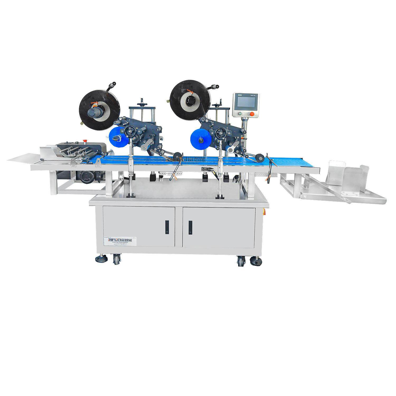 自动分页贴标机铝箔袋面膜袋PE袋纸盒纸箱平面分页贴标机厂家定制,淘宝优惠券,粉丝福利购,淘宝优惠卷