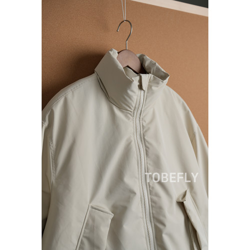 Tobefly防风防水美式立领廓形面包服25冬季新款宽松保暖棉服25054 - 图1