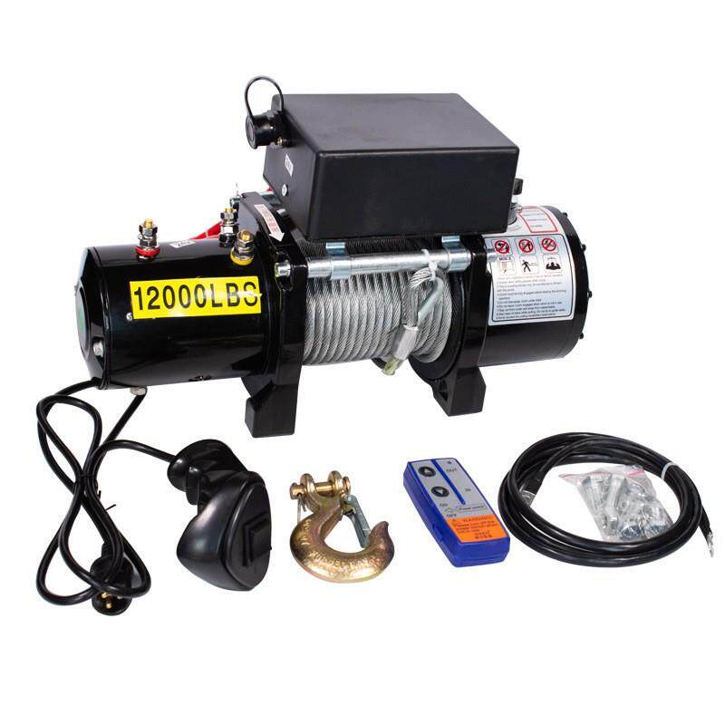 电动绞盘越野车牵引自救车载绞盘6000磅遥控自救牵引吊机 - 图3