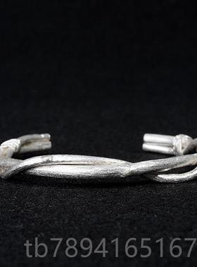 高档VIXTOM正品90足手镯 原创设计银师款纯手R工制作藤条镯9子 现