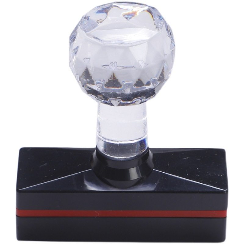 包邮HB长方光敏印章材料水晶柄印章配7mm垫规格齐全章料章坯批发,淘宝优惠券,粉丝福利购,淘宝优惠卷