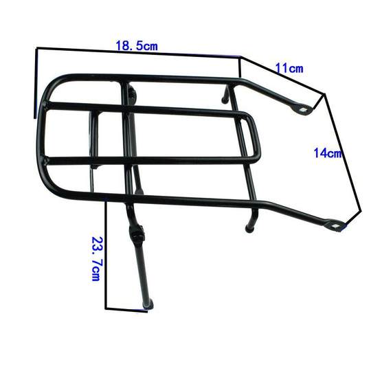 14英寸可折叠电动车自行车后车尾架后车尾架行李架实心铁锂电动车