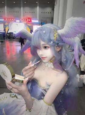 知更鸟耳羽天使翅膀发夹COS