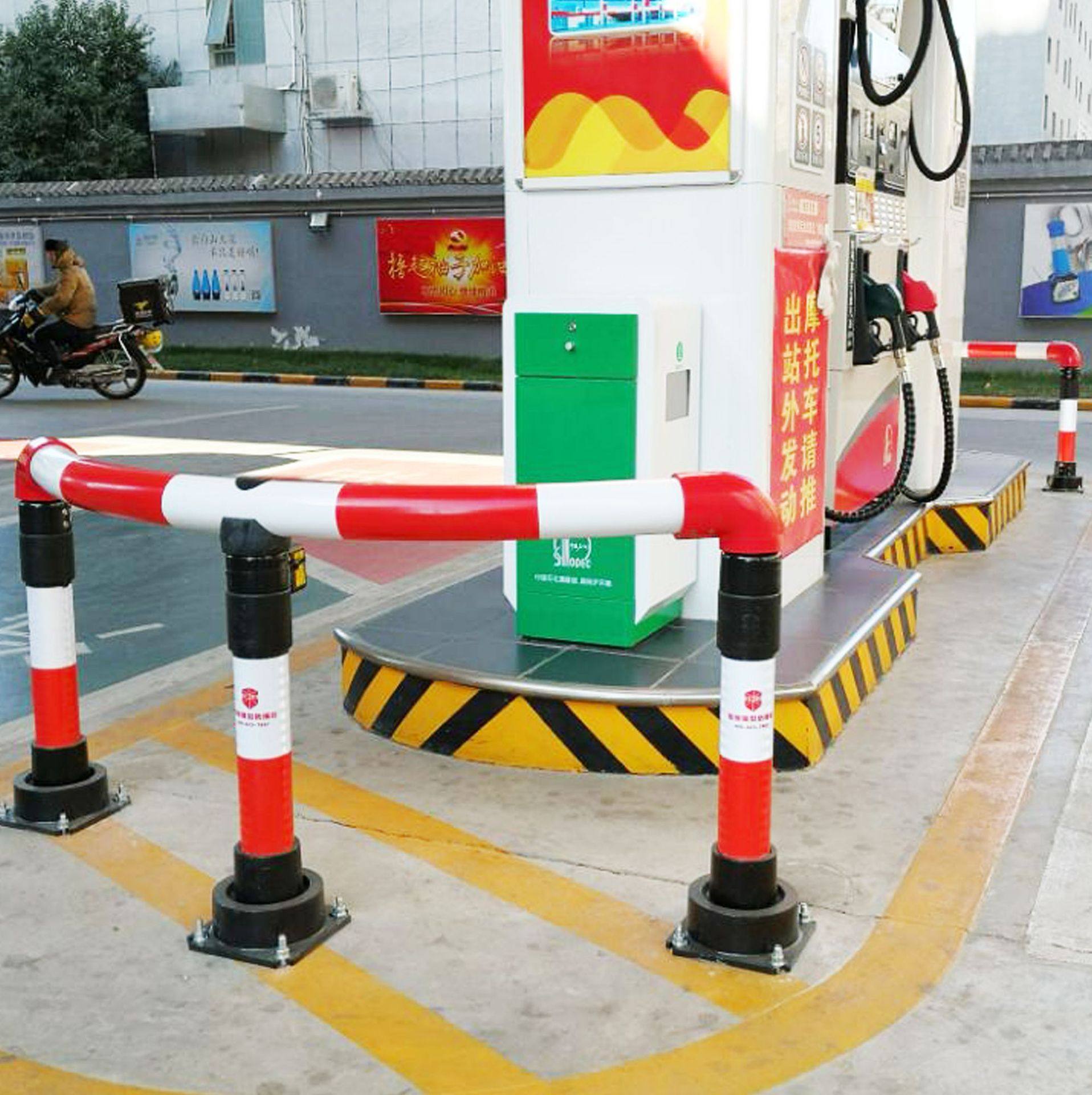 加油站M型防撞柱石化专用黄黑红白自恢复反光警示柱澳盾厂家直销,淘宝优惠券,粉丝福利购,淘宝优惠卷