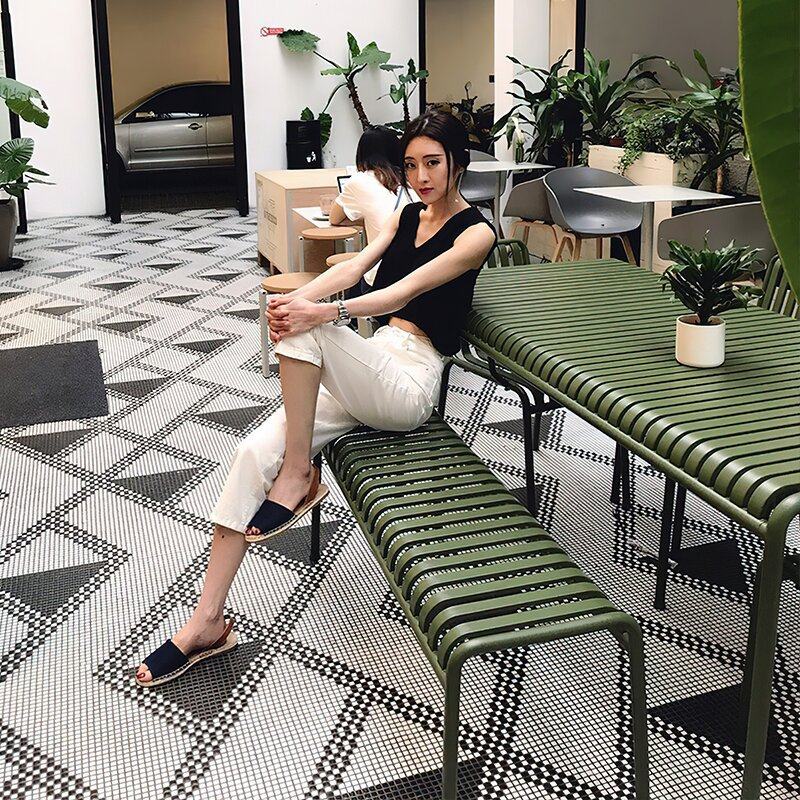 现代户外休闲桌椅庭院简约阳台小桌椅铁艺室外露天桌椅套装组合,淘宝优惠券,粉丝福利购,淘宝优惠卷