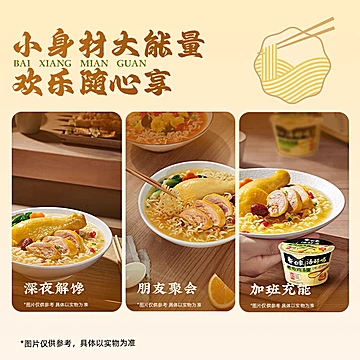 任选12桶！1.78/桶白象迷你桶泡面[58元优惠券]-寻折猪