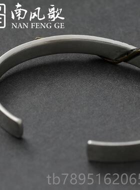 高档南风歌 原创设计日《21灵魂》克手镯 25纯银情9侣 学生节礼物