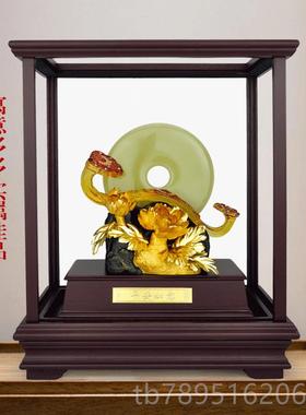 高档足金金箔画 一帆风开顺帆船乔 迁居礼品轻奢搬家业高档新玄关