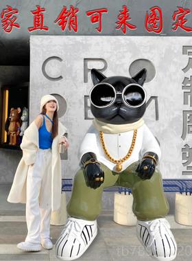 高档雕塑定制玻吉璃钢卡通户人物树脂雕像饭祥物外大型门口摆件定