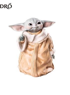 LLADRO雅致 星球大战合作款-格罗古雕塑高级陶瓷桌面摆件装饰品