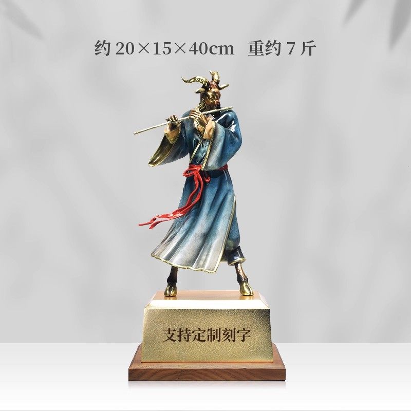 纯黄铜人物十二生肖摆件12生肖家居书房电视柜酒柜桌面摆件工艺品,淘宝优惠券,粉丝福利购,淘宝优惠卷