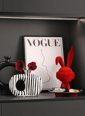 贝汉美创意钥匙收纳玄关摆件客厅轻奢入户边柜装饰品乔迁新居礼物