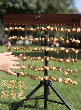 梵木果果壳音束果实摇铃天然植物手摇铃静心音乐会伴奏摆件自然音
