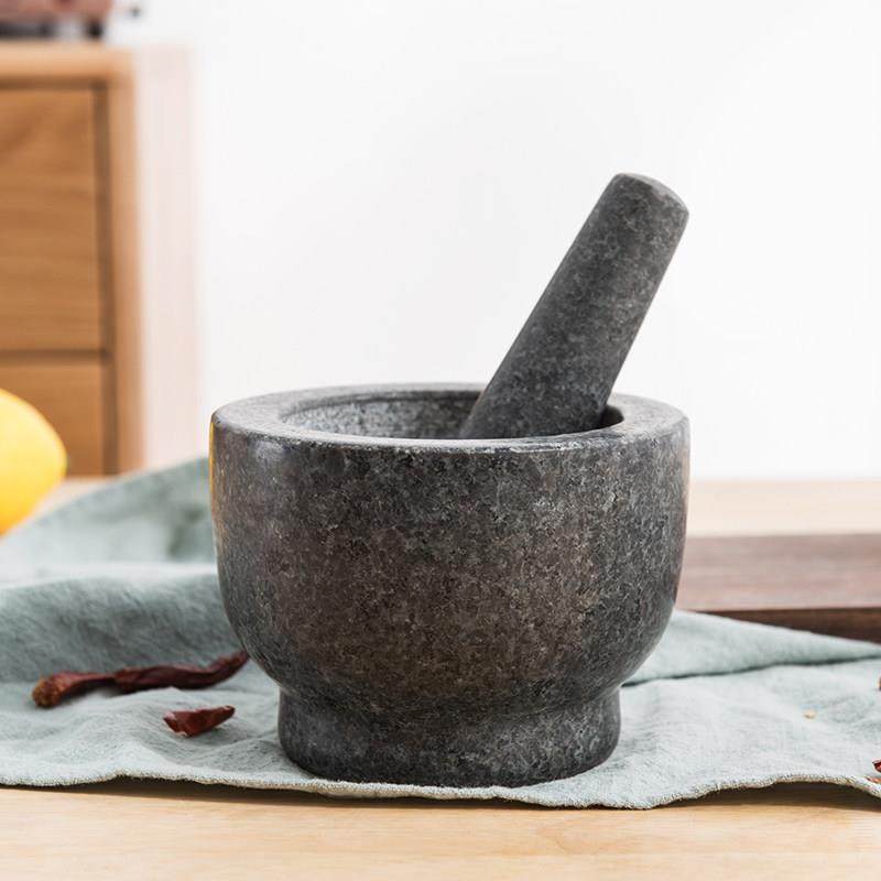 压蒜器石臼家用蒜泥器研磨器花岗岩捣药罐捣碎器手动压蒜器蒜臼子,淘宝优惠券,粉丝福利购,淘宝优惠卷