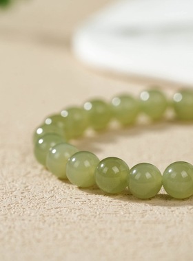 云上叙4 DS36641-和田玉手串-多样性发其一-约8mm（甄选 ）