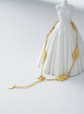 云上叙【999】足银葫芦手链-v60741-E(商城）