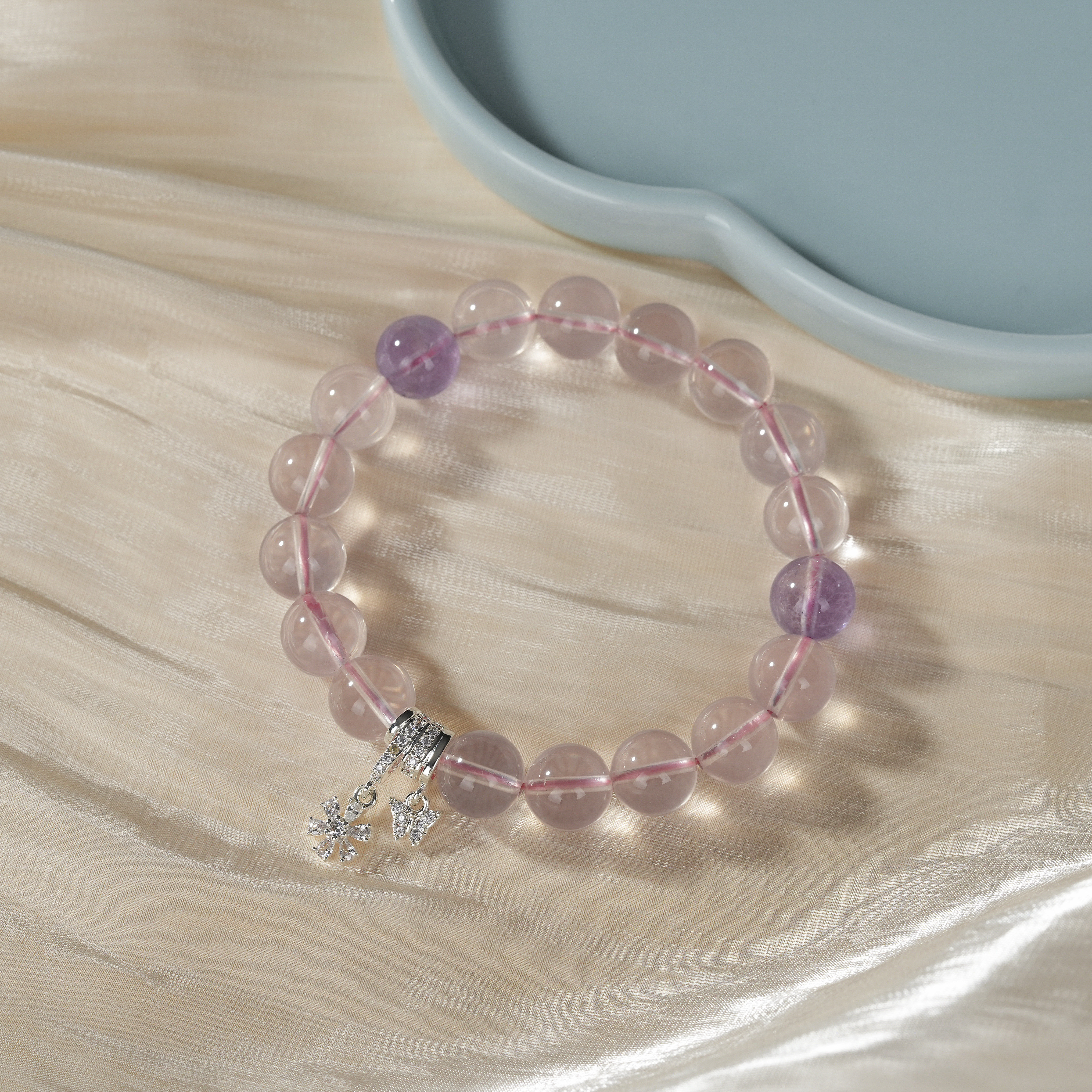 云上叙24 DS95666 水晶DIY单圈手串-多样性发其一-10mm（甄选）,淘宝优惠券,粉丝福利购,淘宝优惠卷