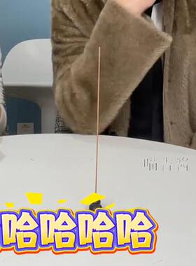 胡彦斌同款竹节线香筒黑檀木便携创意自带香插香桶香储香管