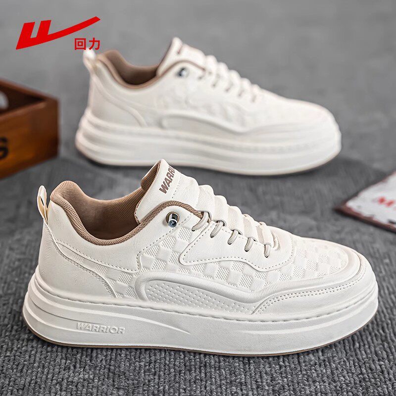 回力男鞋冬季2025新款一脚蹬男士运动板鞋百搭厚底增高运动小白鞋,淘宝优惠券,粉丝福利购,淘宝优惠卷