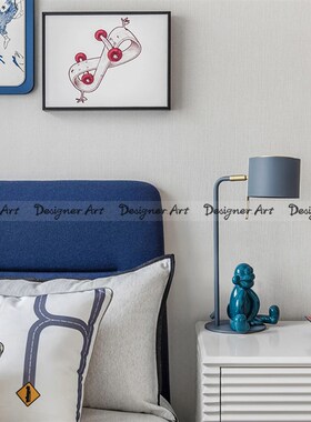 现代简约陶瓷小猴子创意摆件家居摆设客厅儿童房书房样板房饰品