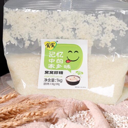 窝窝醪糟1kg袋装米酒四川特产农家自酿糯米甜酒酿米酒餐饮商家用 - 图1