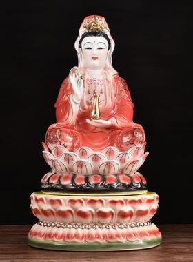 陶瓷佛像底座加高供奉观音财神爷关公莲花座摆件托 托架家用佛堂