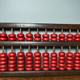 Factory direct sales antiques miscellaneous crafts aged rosewood red beads abacus props ornaments